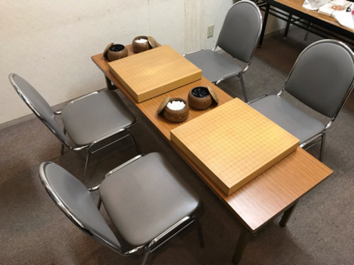 【値下げしました 8月15日まで】囲碁セット テーブル込み（椅子は含みません）