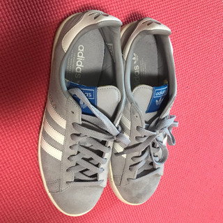 ☆美品☆ adidas CAMPUS メンズスニーカー グレー
