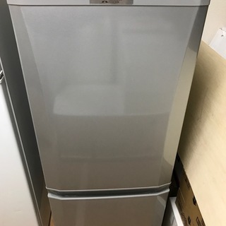 高年式！  冷蔵庫　三菱 MITSUBISHI 2ドア冷蔵庫　MR-P15A-S 2017年 シルバー