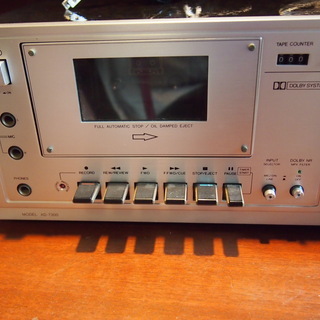 カセットデッキの画像