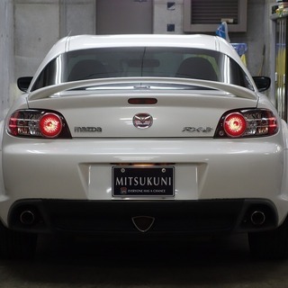 社外アルミ付きのRX-8入庫致しました♪