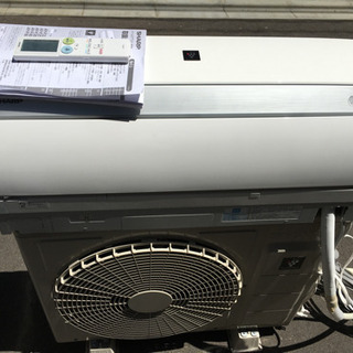 SHARP シャープ ルームエアコンAY-F56V2-W ー AU-F56V2Y　高濃度プラズマクラスター 15畳～ 2016年製