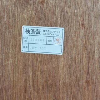 5段2列 白い本棚/小物棚 ホワイト 木製棚 高さ180cm×幅74㎝×奥30㎝の画像