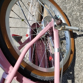 子ども用自転車１８インチピンク　（ポップタウン）の画像