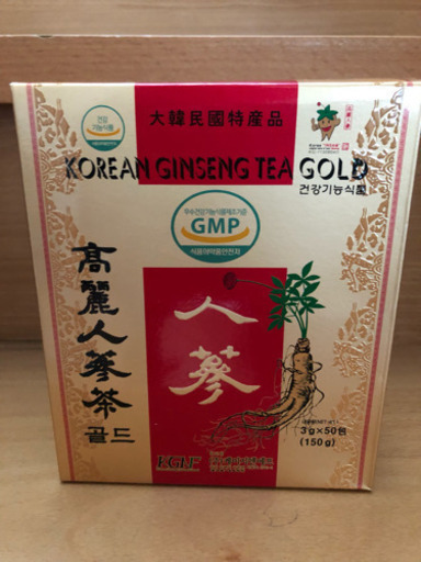 高麗人参茶 ３g✖️50包 値下げします