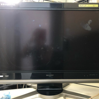 SHARP AQUOS 32V テレビ リモコン無し