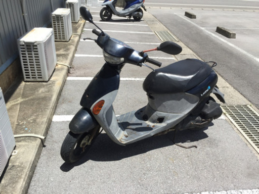 不動 原付 スズキ Let's4 セルは回ります