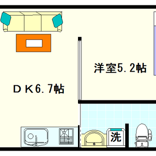 🌟滞納家賃解消サポート相談付き🌟【ゼウスニューヨーク5番街】3号タイプ！1ＤＫタイプ！ここはアメリカのニューヨーク！？の画像