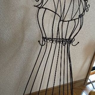 女の子ドレス型フックの画像