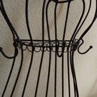 女の子ドレス型フックの画像