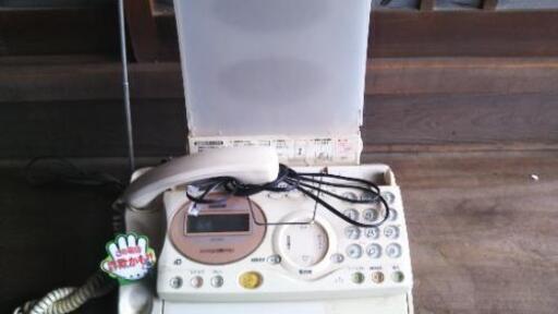 サンヨーFAX付電話機