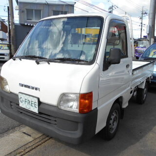 平成１１年式　スバル　サンバートラック　ＴＣ　三方開　４ＷＤ　エ...