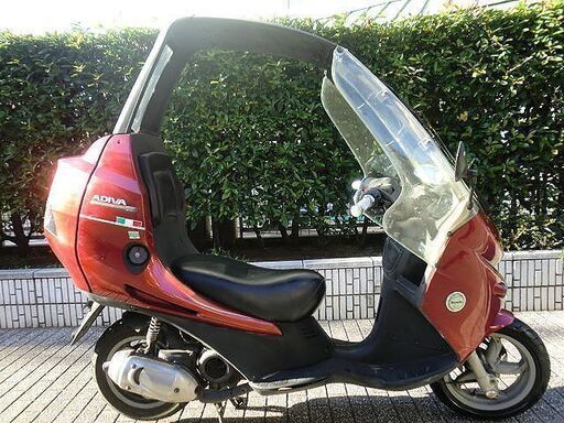★ルーフ開閉コンバーチブル！イタリアンスクーターADIVA150～要整備として★東京/大田区【下取OK】