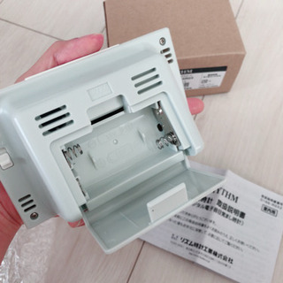 【新品・未使用】目覚まし時計⏰の画像