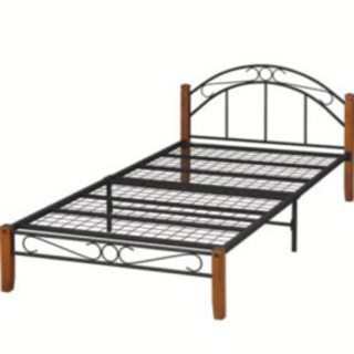 シングル パイプベッド フレーム ニトリの画像