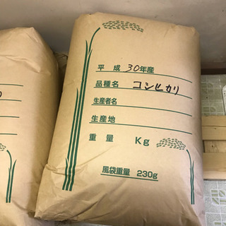30年産  お米 コシヒカリ  玄米