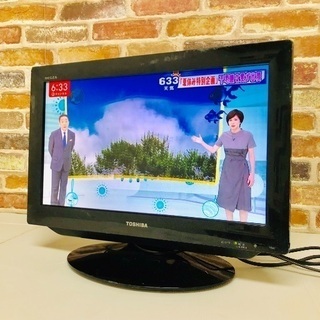東芝 REGZA 19型液晶テレビ 5,500円