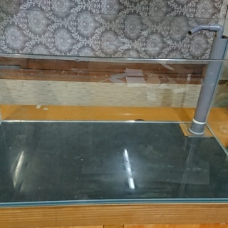 レグラス90オーバーフロー水槽　90*45*45　ガラス水槽　②