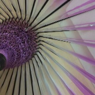 日本舞踊傘の画像