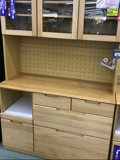 【取引完了】食器棚【新品購入して2年】