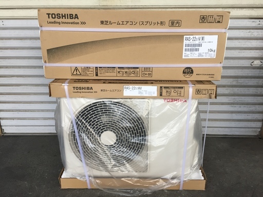M-299 東芝ルームエアコン RAS-2257V 新品未開封