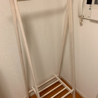 ハンガーラック(ホワイト)