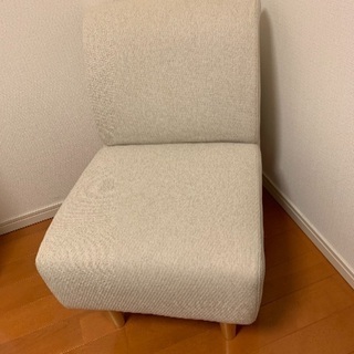 1人用ソファ(アイボリー)