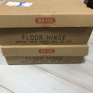 フロアヒンジ 右用左用セットの画像