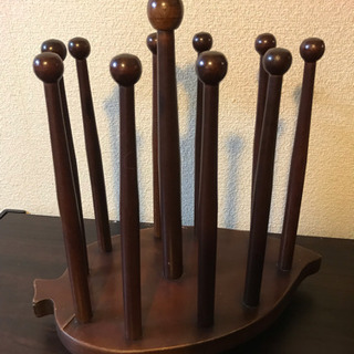 レトロなスリッパラック