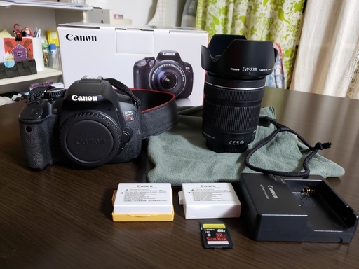 【値下げしました・内容変更あり】Canon Kiss X6i EF-S 18-135 IS STM レンズキット