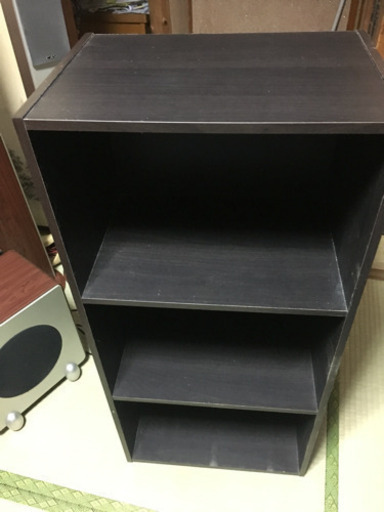 ブラウンカラーボックス