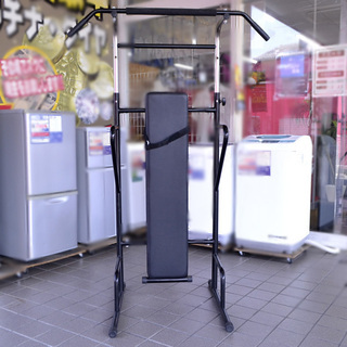 懸垂マシーン ベンチ付き ぶら下がり健康器具 フィットネス ダイ...
