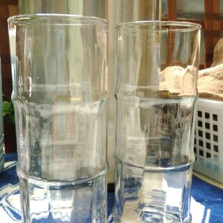 【値下げしました】「竹」をイメージしたグラス（36個入）です^^の画像