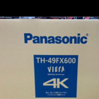 49型 4k 対応 Panasonic テレビ 新品！