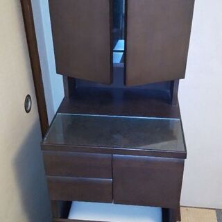 美品 三面鏡 ドレッサーの画像