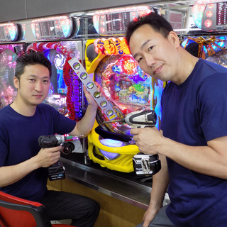 パチンコ・スロット台入替業務