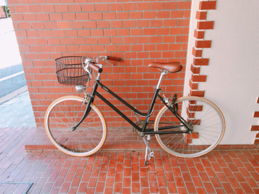 【後輪パンクしてますが充分乗れます】トーキョーバイク ライト／TOKYOBIKE LITE／ブラック
