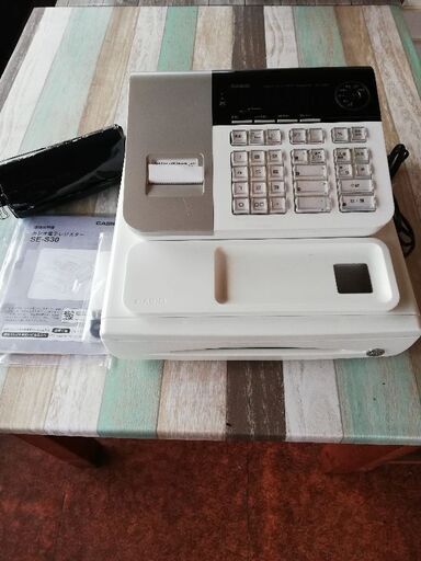 CASIO　SE-S30　消費税改定対応レジ