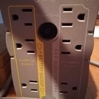 ジャンク 非常用電源装置 APC電源 災害用 停電 震災 地震等の画像