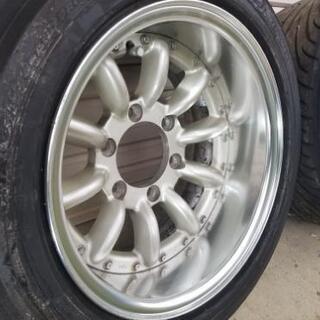 希少 15インチ6穴ホイール