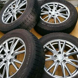 17ｲﾝﾁﾎｲｰﾙ 美品 225/65R17ｽﾀｯﾄﾞﾚｽ付き ...