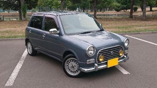 最終値下げ！ダイハツ ミラジーノ 4WD 5速 BBSアルミホイール 車検32年