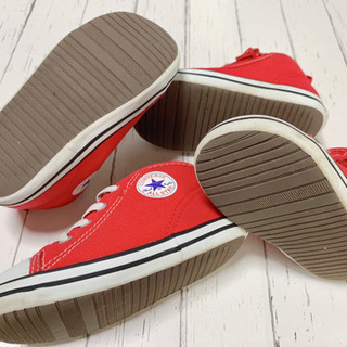 CONVERSE  ALL☆STAR  赤いお靴  ( 2セット )の画像