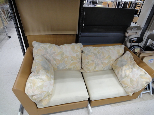 arflex/アルフレックス 2人掛けソファ ベージュ/ホワイト【ユーズドユーズ名古屋天白店】