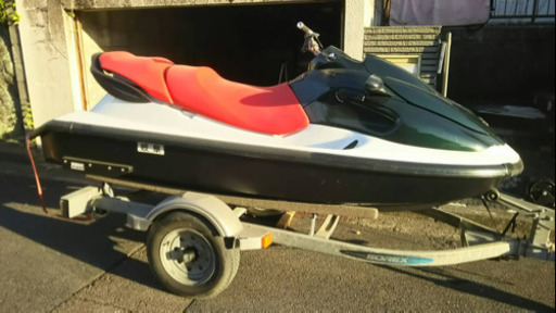 ジェット 3人乗り 台車付き