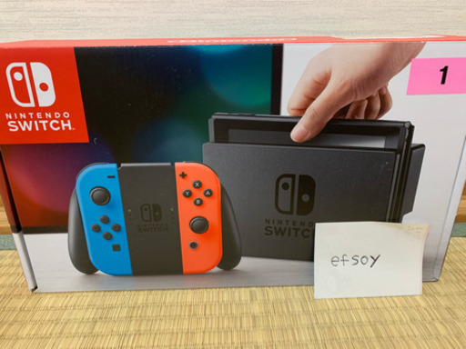 Nintendo Switch ネオンブルー/ネオンレッド 本体 新品未使用