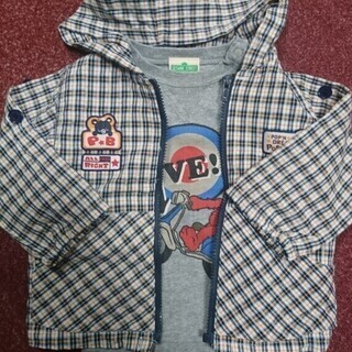 PICK ON ジャケット80+SESAME STREET Ｔシ...
