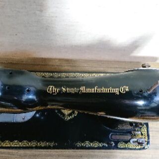 シンガーミシン アンティークの画像