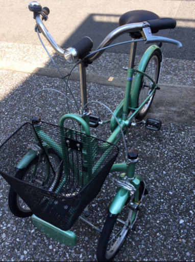 ブリジストン ミンナ 前2輪 自転車 純正ライト付き