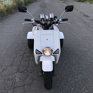 【最終値下】普通免許で乗れる3輪バイク　快速2stエンジン　ジャイロUP ミニカー登録車 50ccの画像